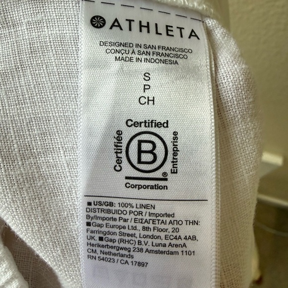 Athleta Women's White Joggers - Picture 7 of 10